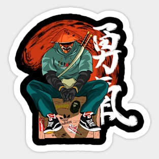 Urban Samurai Sticker